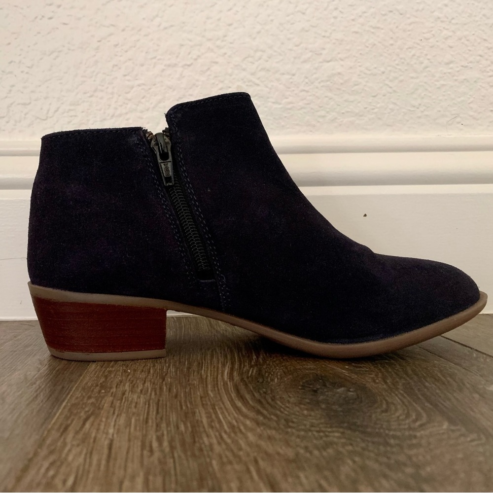 Black Suede Ankle Booties
